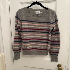 Stripe Cashmere Sweater